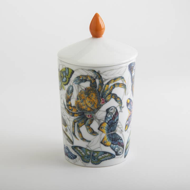 IL VIAGGIATORE 350 (12oz) Porcelain Niche  Luxe Candle for wholesale by FESTINA LENTE MILANO