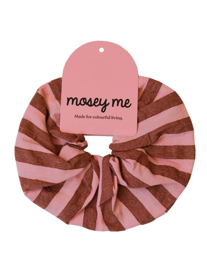 Scrunchie en seersucker pour sundae pour la vente par Mosey Me