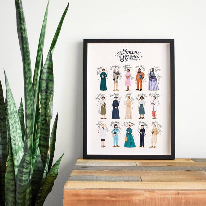 Draw Me a Song – Großhandel Kunstdruck – Kunstdruck „Frauen der Wissenschaft“