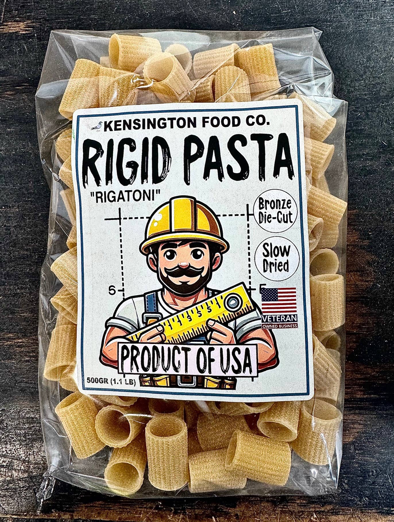 Kensington Food Company - Wholesale Pasta - Kensington Rigid "Rigatoni" Pasta 0