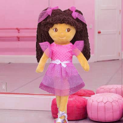 GirlzNDollz - Wholesale Doll - Kids - Lola sparkle ballerina- tan skin1