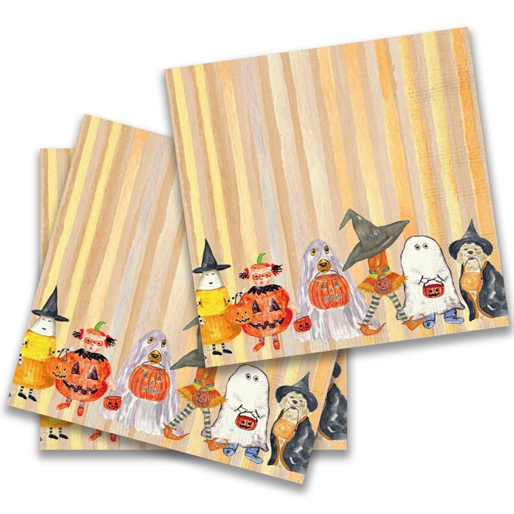 Servilleta de cóctel de la pandilla de Halloween para venta al por mayor de French Graffiti