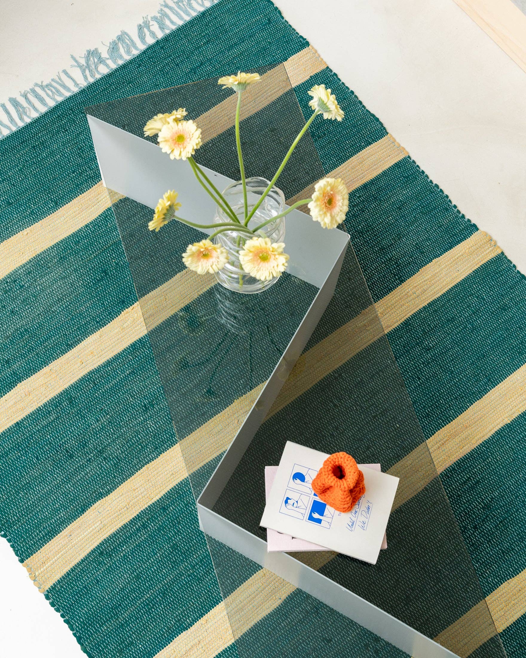 Tarta Gelatina - Venta al por mayor Alfombra pequeña - Alfombra reciclada artesanal24