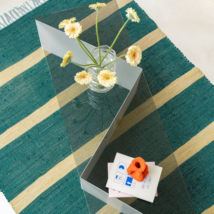 Tarta Gelatina - Venta al por mayor Alfombra pequeña - Alfombra reciclada artesanal24