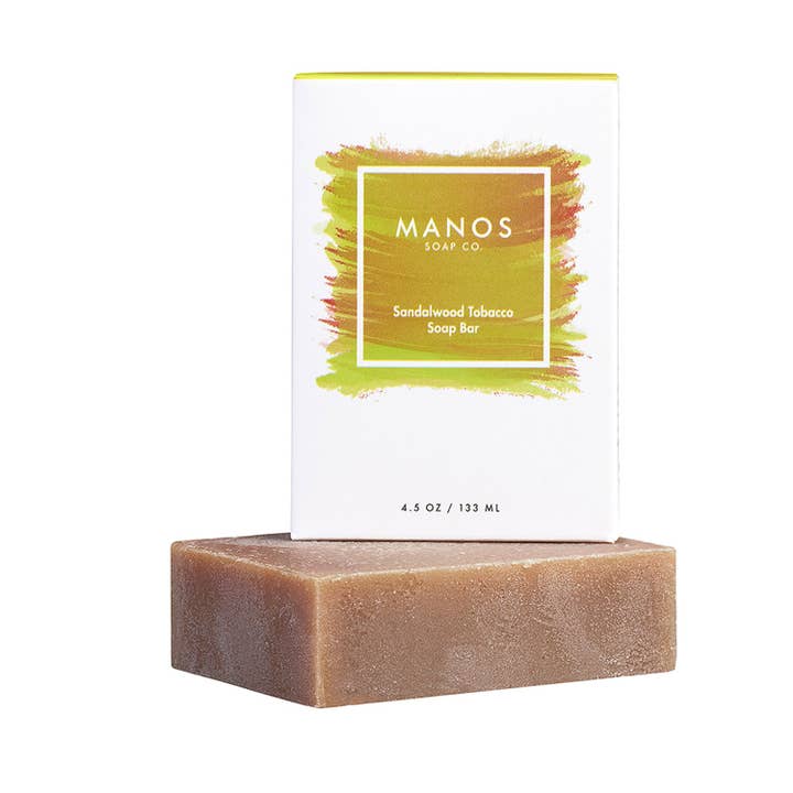 Manos Soap Co. - Wholesale Bar Soap - Sandalwood Tobacco Vanilla Soap Bar1