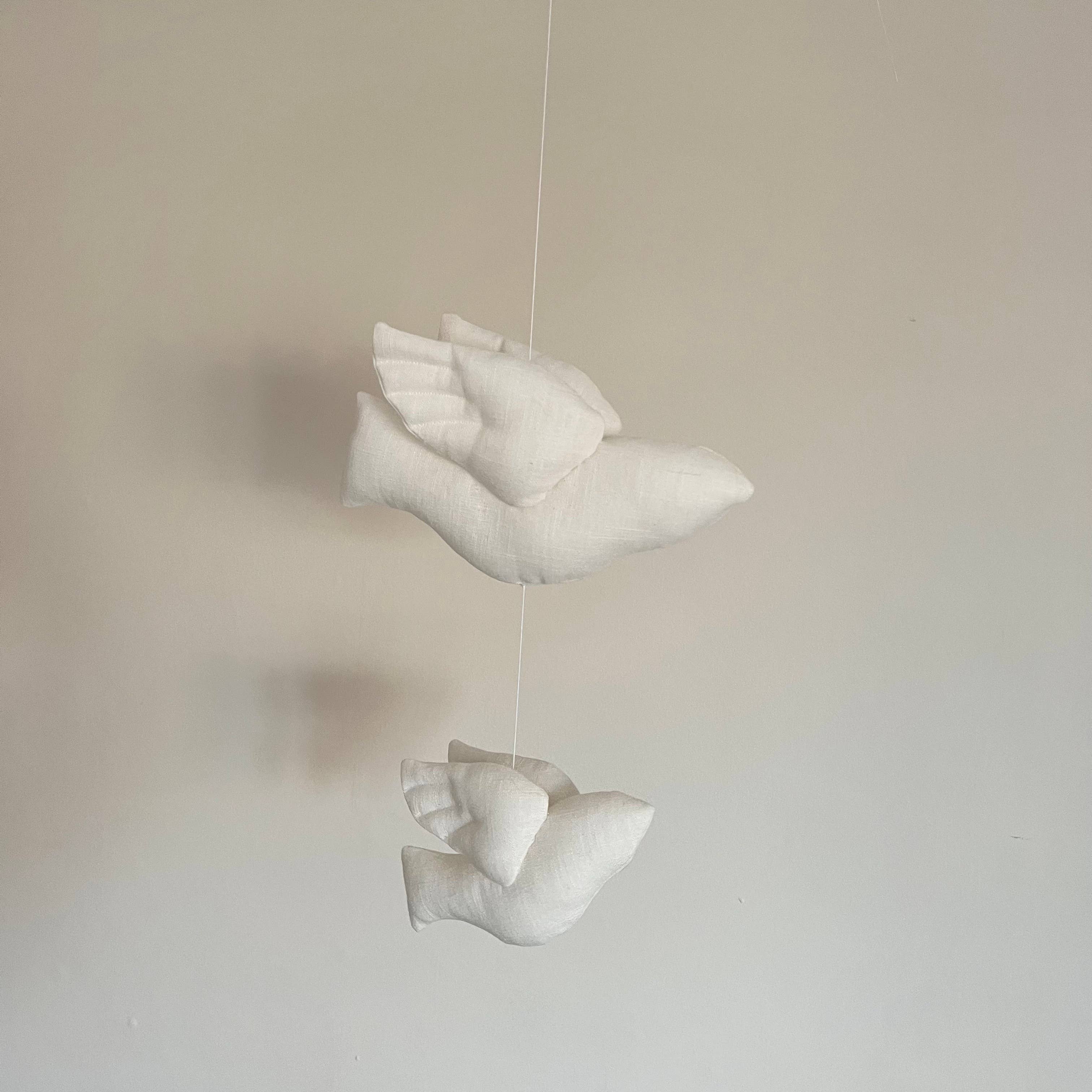 Edie & Joe - Wholesale Baby Mobile - Linen Bird Hanging Decor7