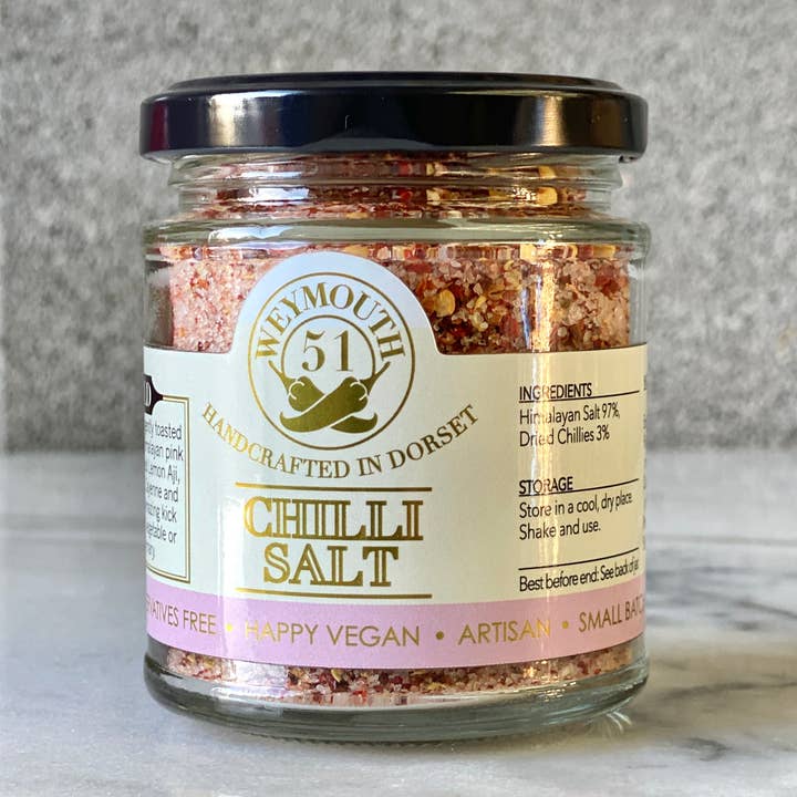 Weymouth 51 Hot Sauces - Wholesale Salt - Chilli Salt Mild 190g0