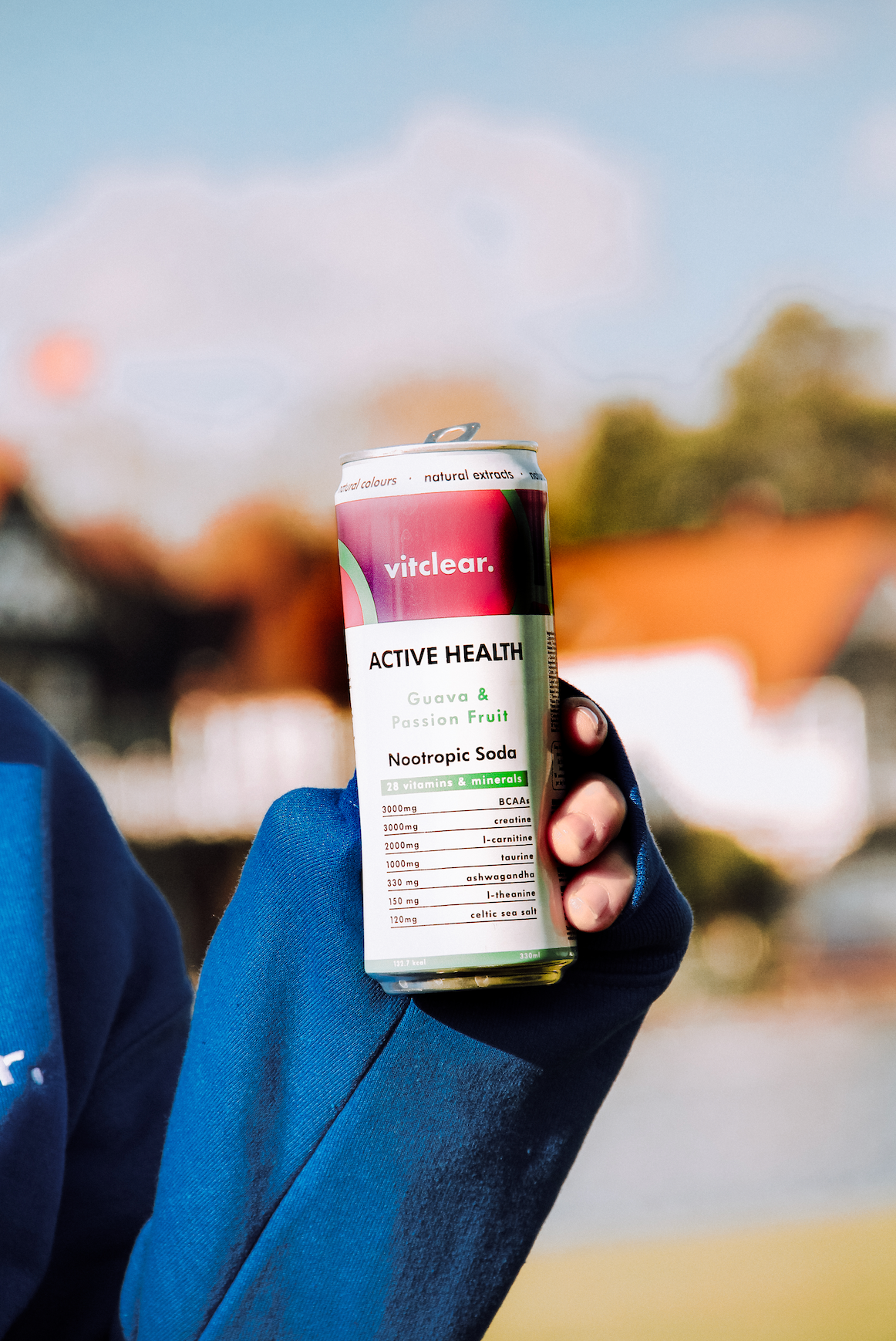 VitClear – wholesale Soda/carbonated drink – Active Health Nootropic Soda (Guava & Passionfruit) VitClear2