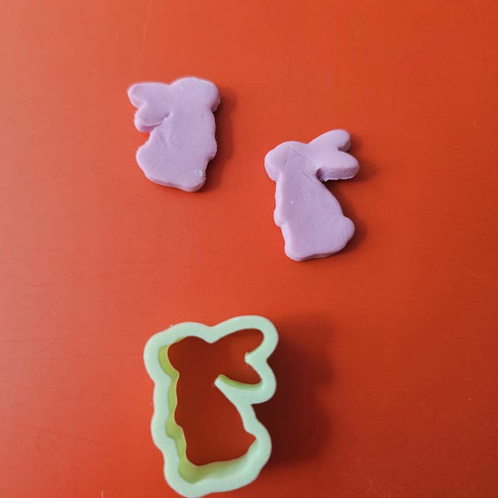 Carambola Desings - Wholesale DIY Jewelry - Kids - Easter Bunny clay cutter, Polymer clay Easter4