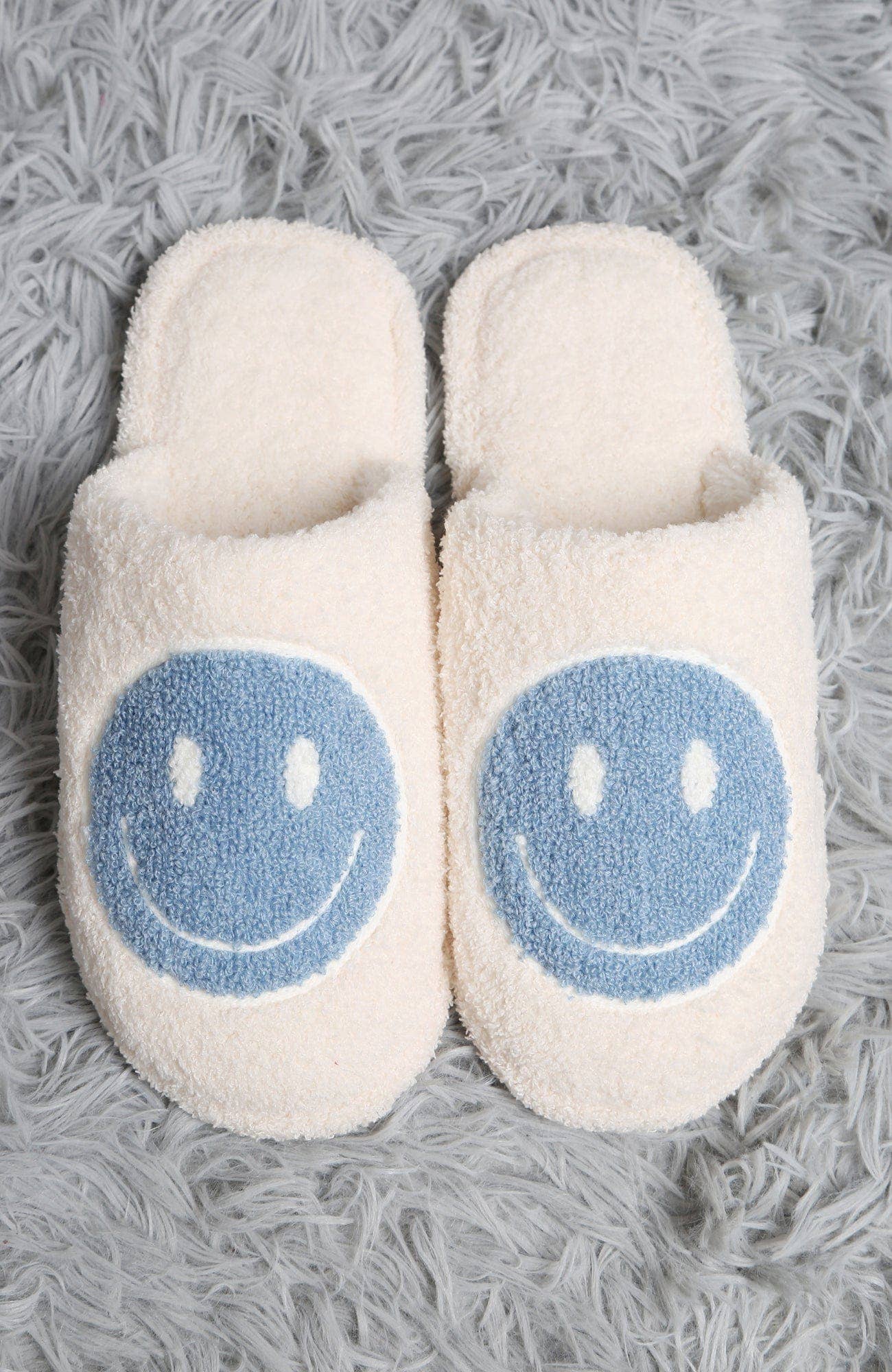 MiMi Wholesale - Wholesale Slippers - Women's - JCL4207 Super Lux Color Smiley Face Slippers4
