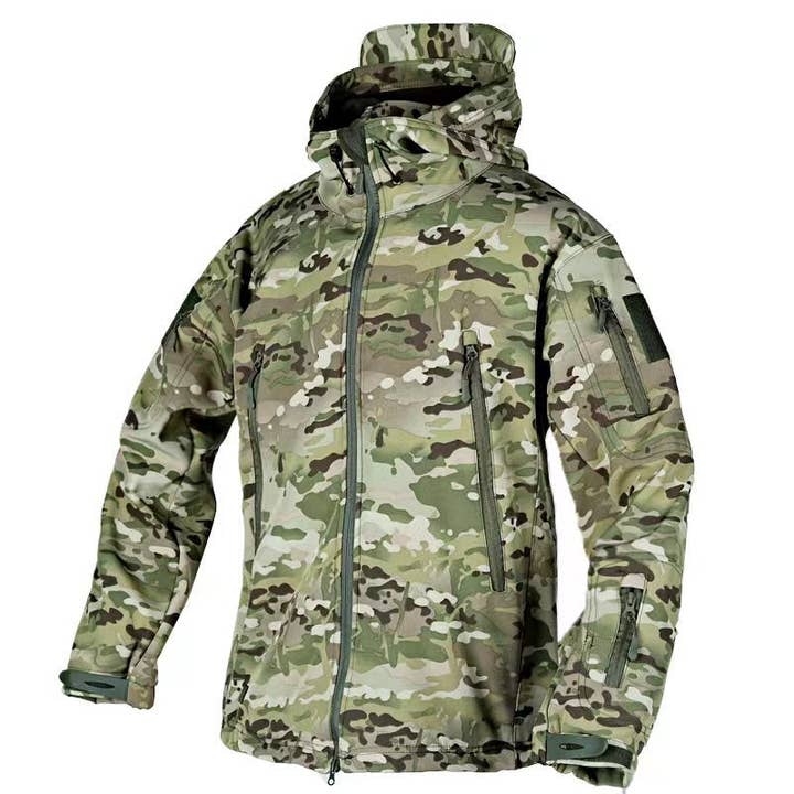 Ecovear - Wholesale Jacket – Men's - Tactical Shark Skin Outdoor Soft Shell Jacket6