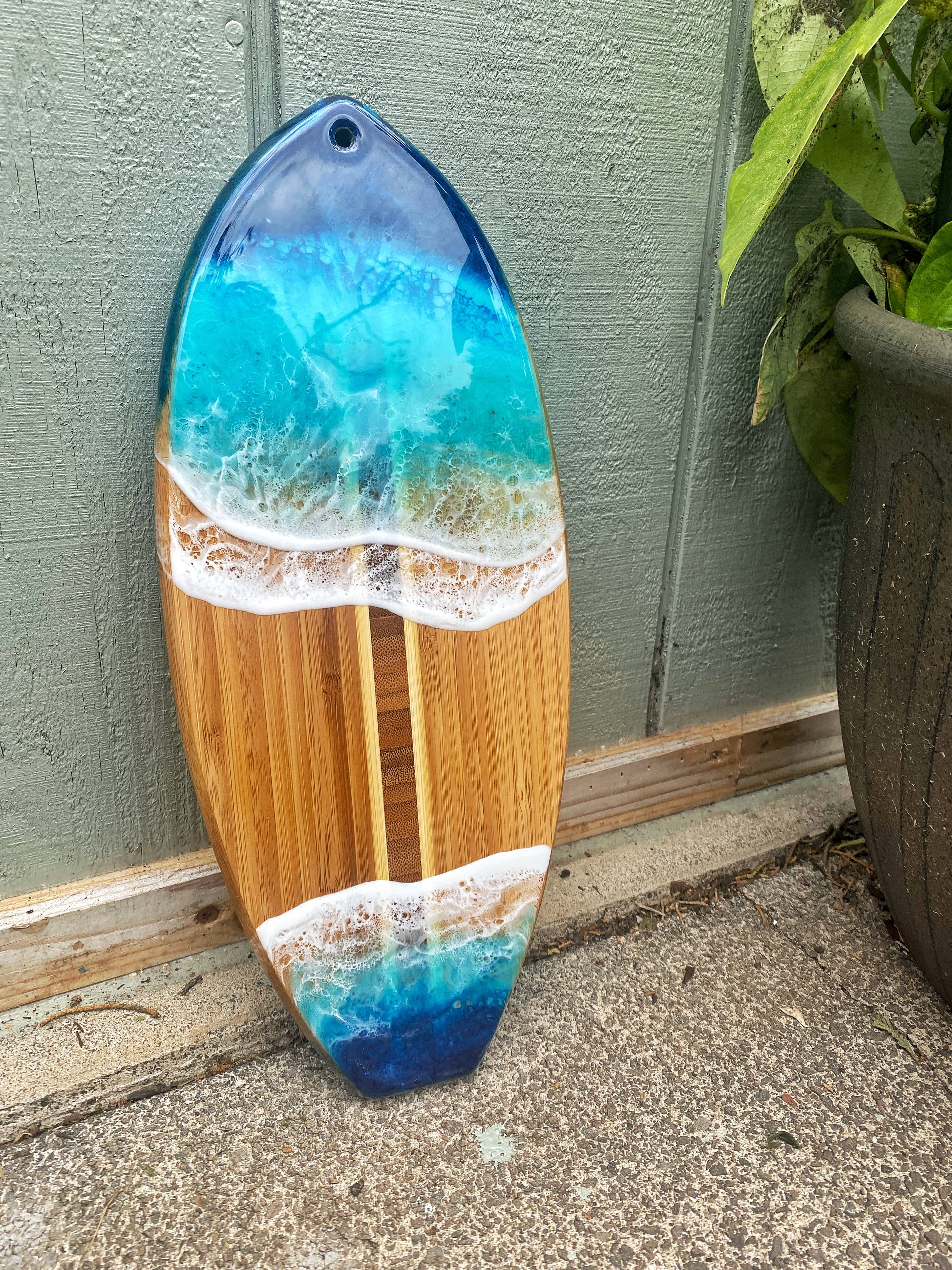 TBM Creations LLC - Wholesale Cutting Board - NEW| Surfboard | Resin Surfboard Maui made | Charcuterie13