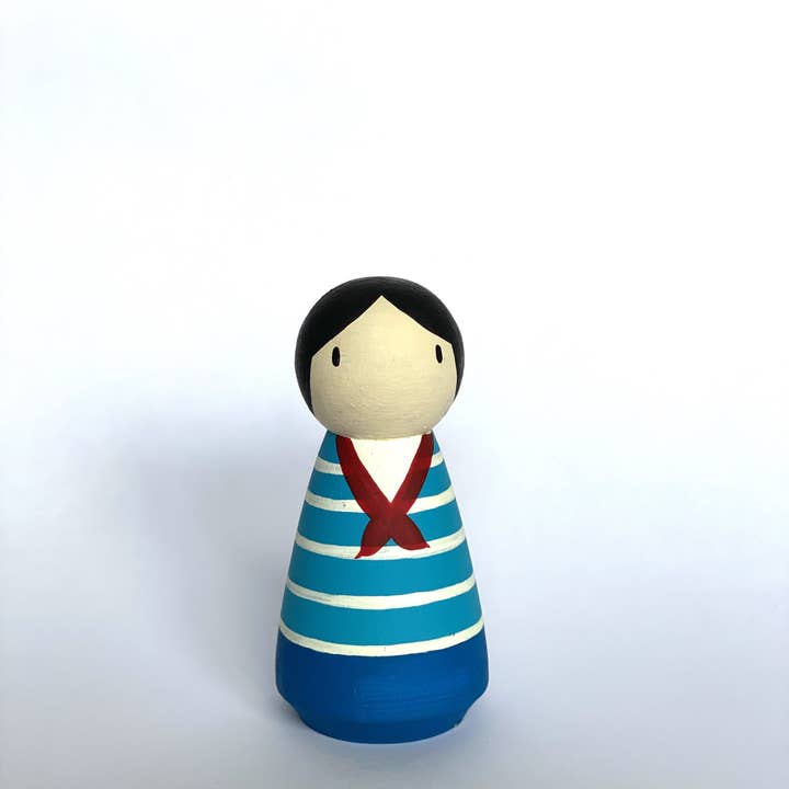 PoppyBabyCo – Engroshandel Trælegetøj - Børn – Wooden Peg Dukker Professional1