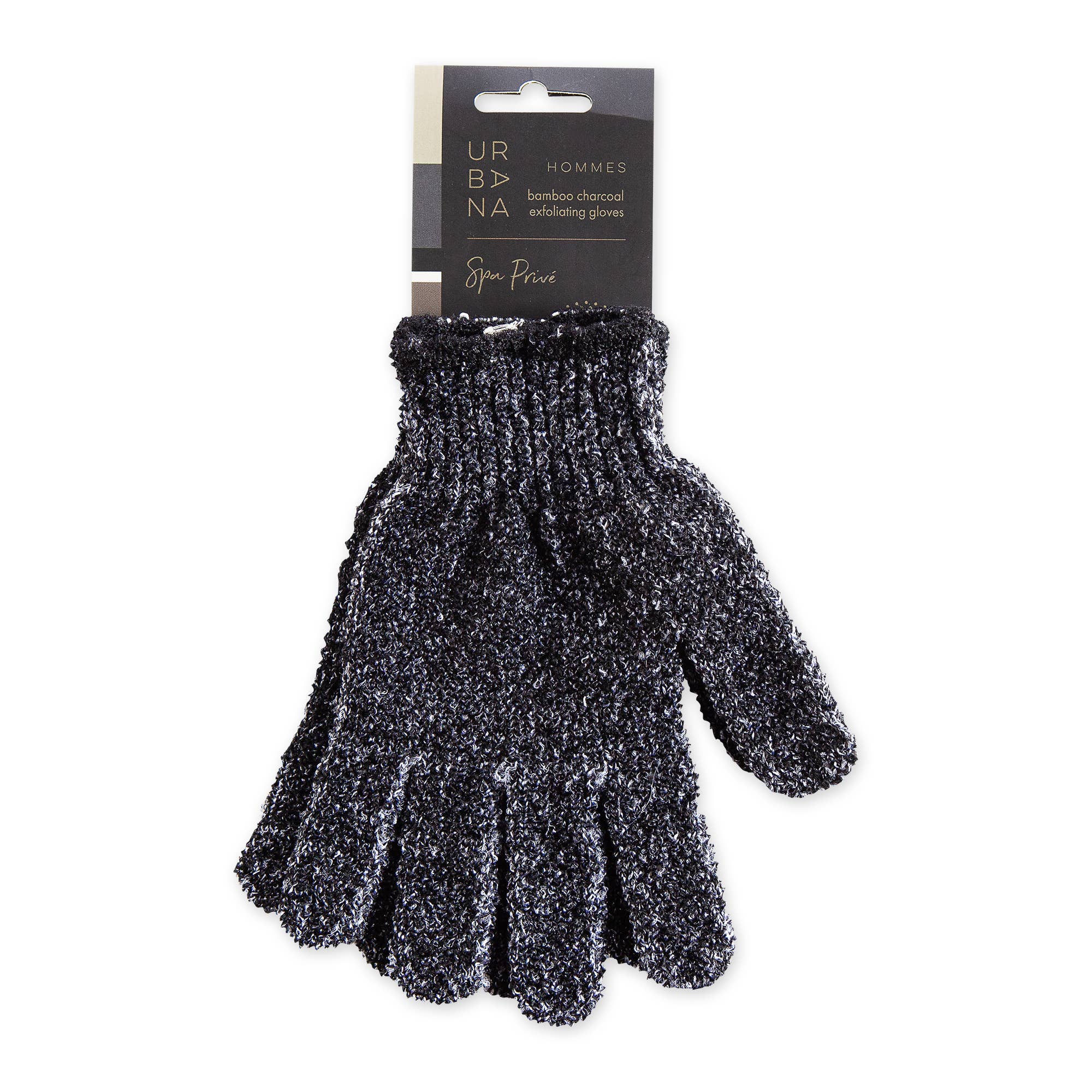 European Soaps - Wholesale Exfoliating Gloves/Mitts - Charcoal Exfoliating Gloves1