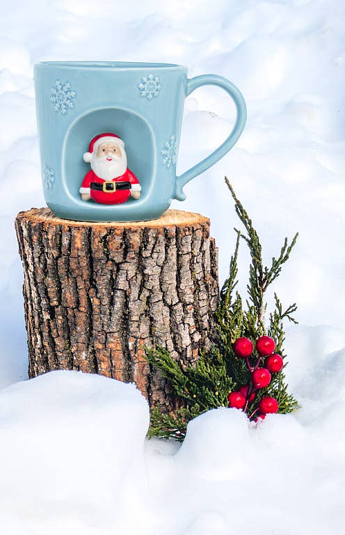 Abbott - Wholesale Coffee Mug - Snowflake Mug with Holiday Characters5