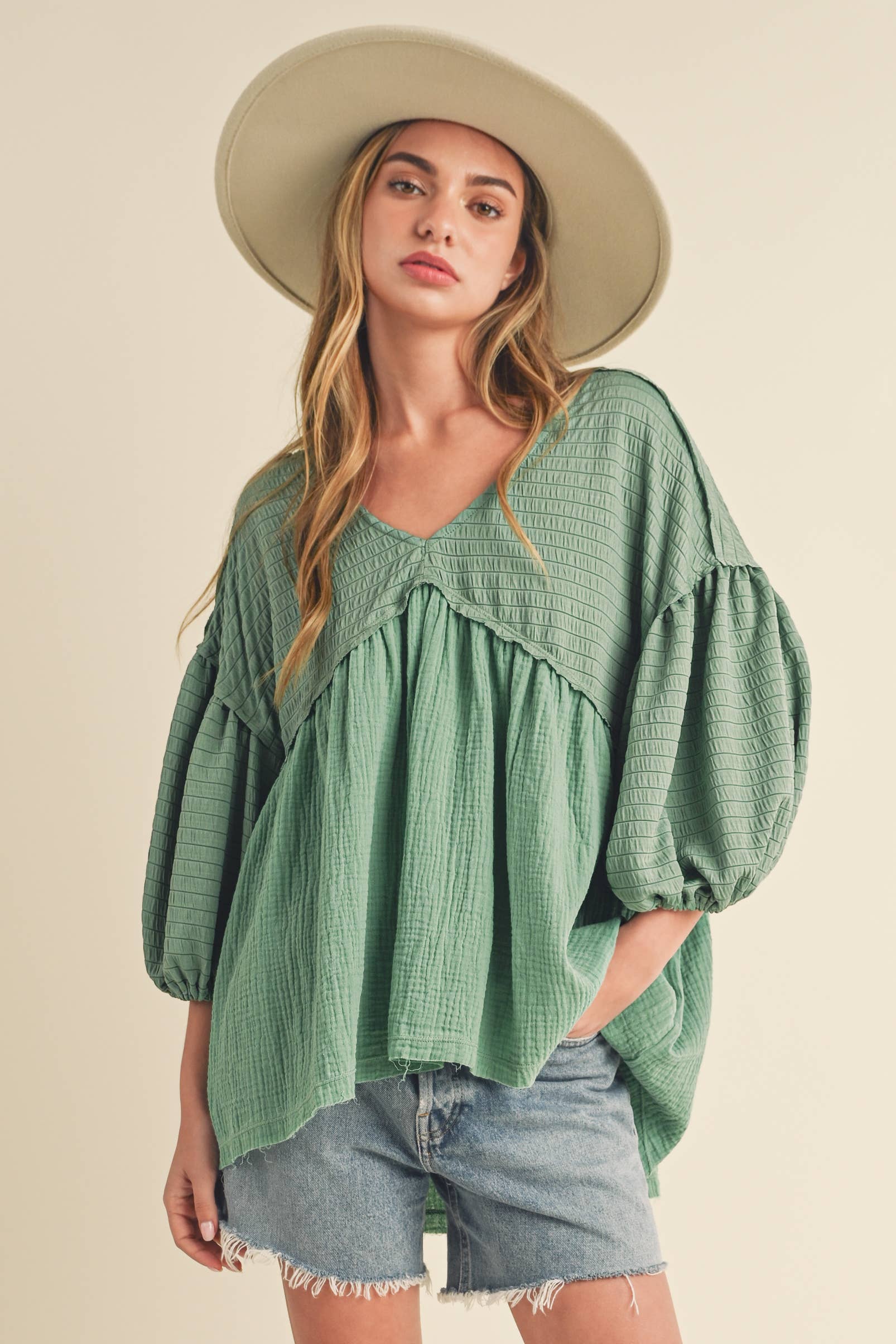 AEMI + CO - Venta al por mayor Túnica - Mujer - Camiseta Natalie 880AS7