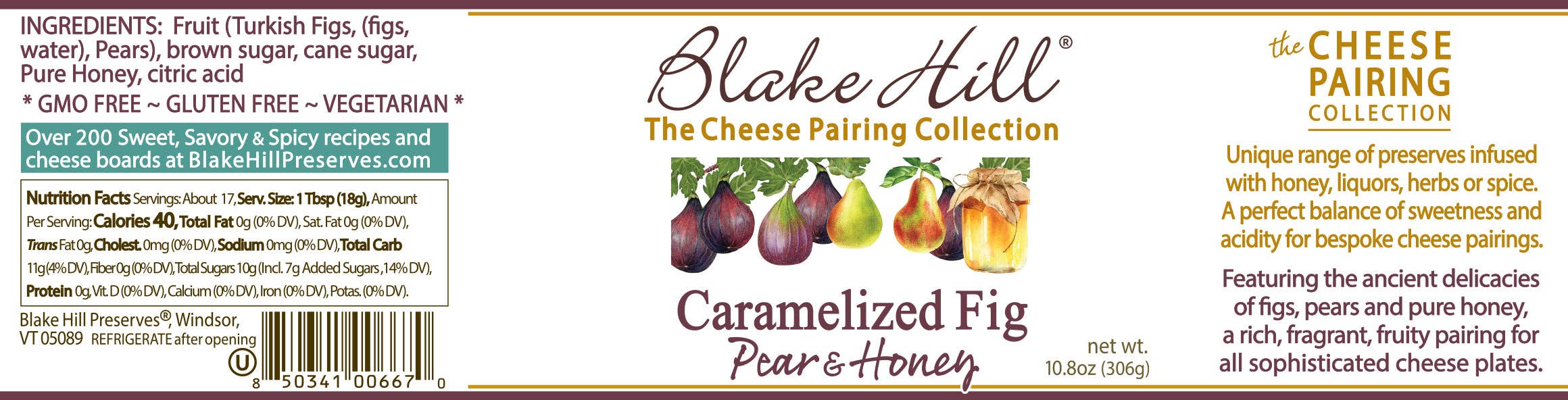 Blake Hill Preserves - Vente Confiture/gelée - Figue caramélisée à la poire et au miel12