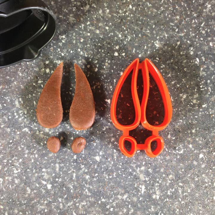 CookieCutterSupply - Vendita all'ingrosso Stampi per biscotti - Stampino per biscotti con stampa cervo