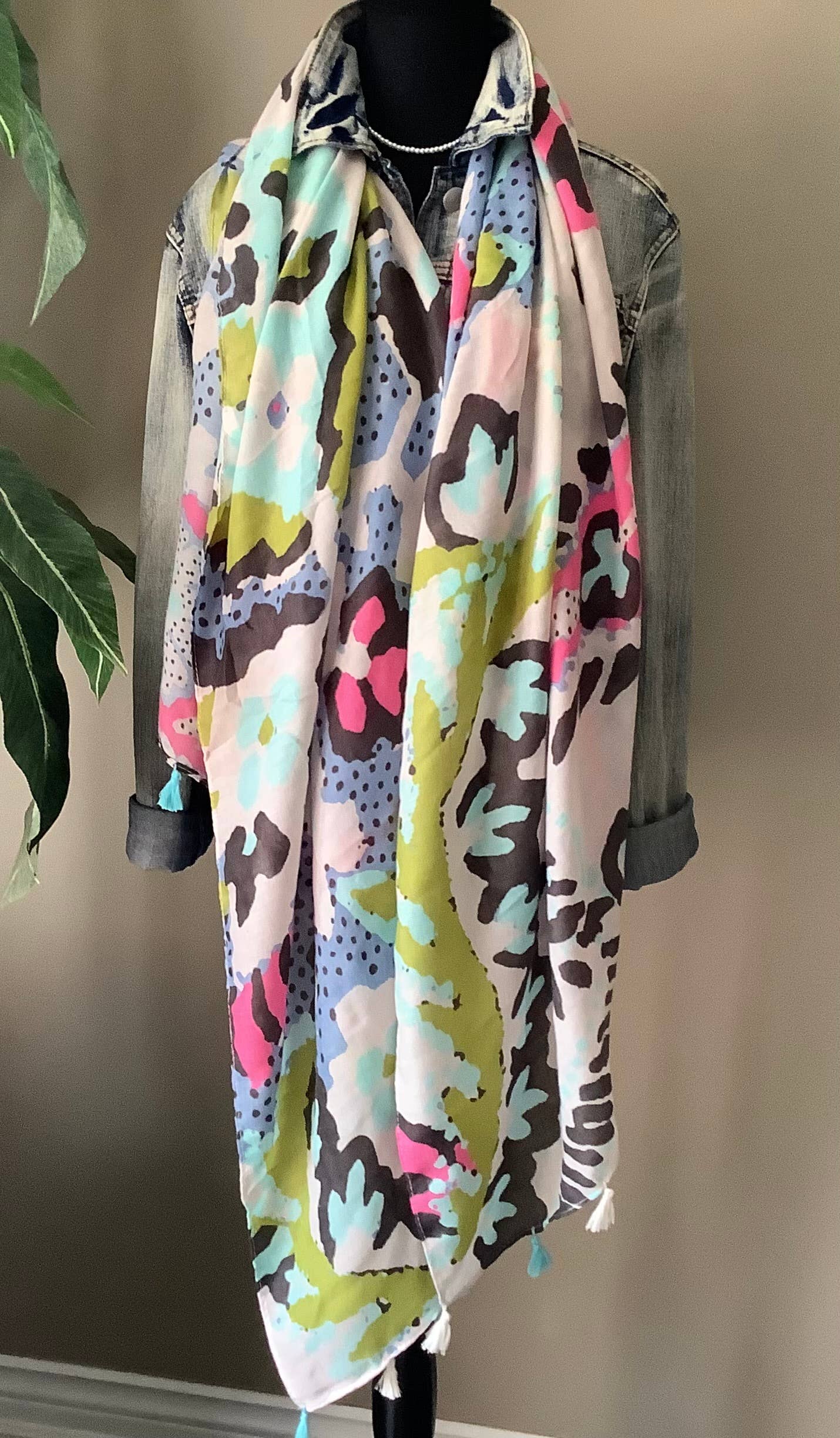 Beautiful Boundaries - Wholesale Scarf - Women's - Scarf, womens chiffon shawl scarf, Lightweight scarf8