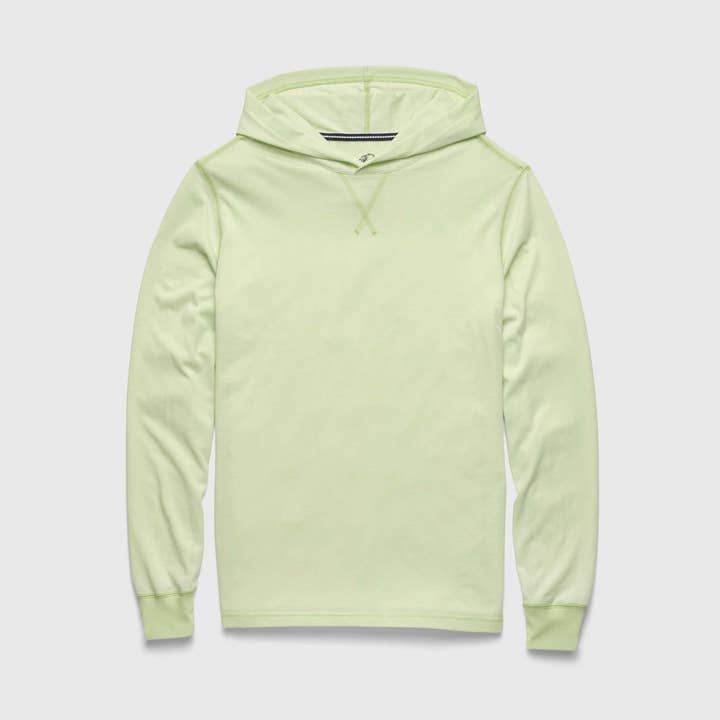 Harry Burnout Hooded Tee - Margarita Green for wholesale by SURFSIDESUPPLY
