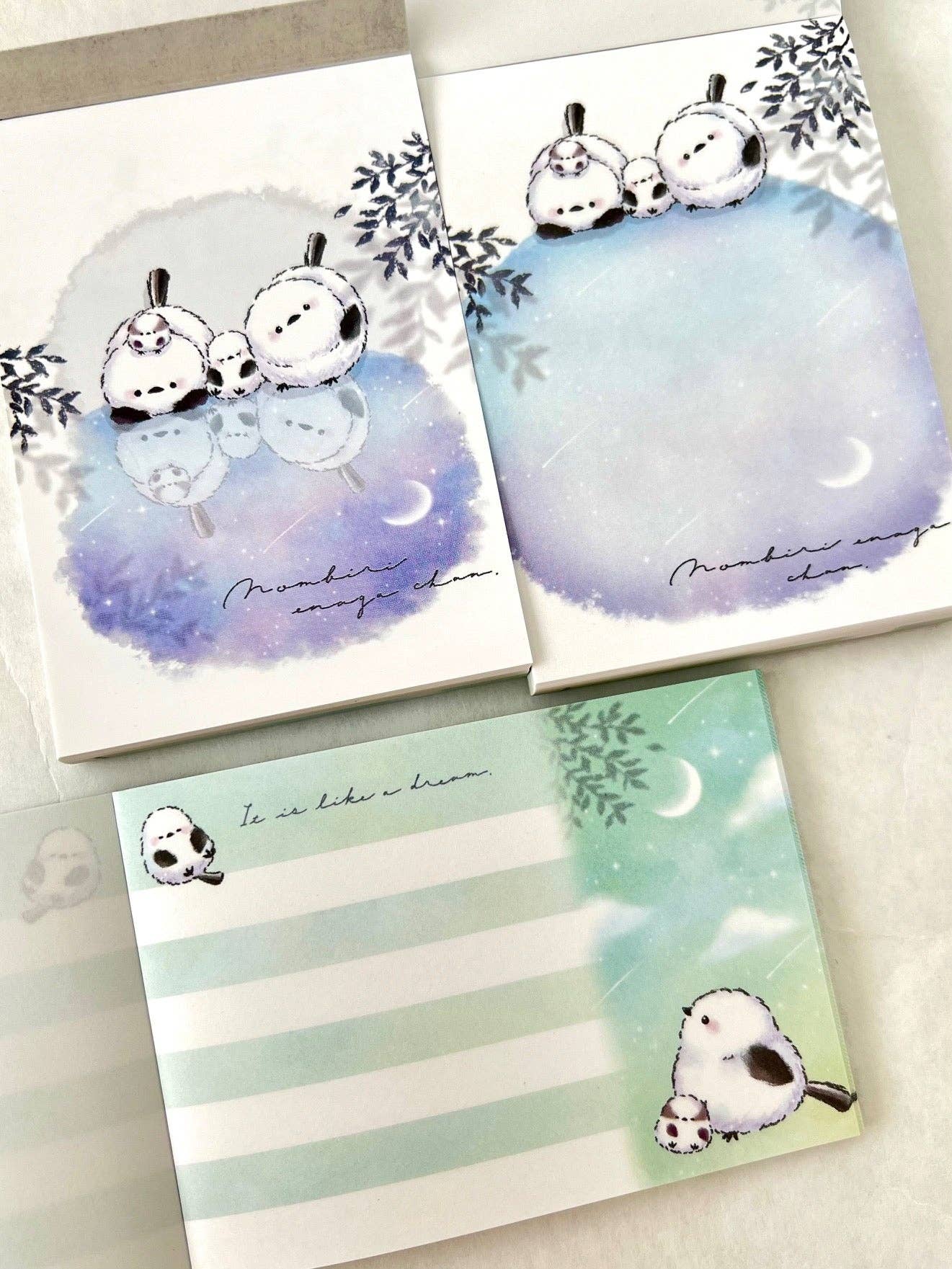 BCmini - Wholesale Notepad - 114510 Snow Birds Moon Mini Notepad-108