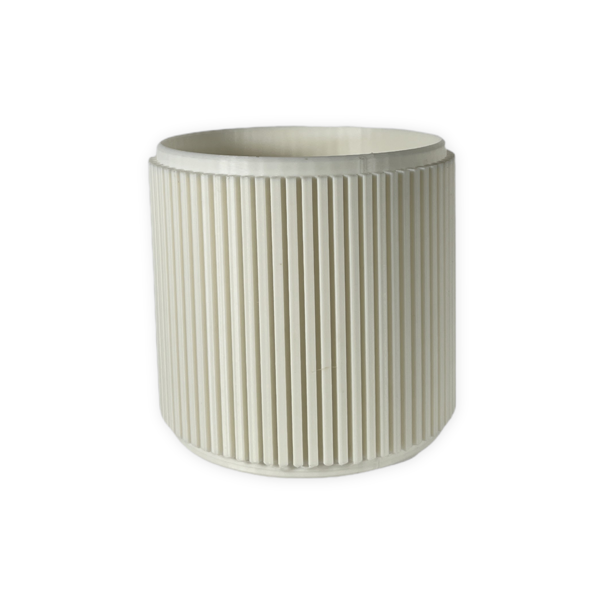 Leafprints.3d - Wholesale Plant Pot - The Willow – 4 Inch Cover Pot (No Drainage)13