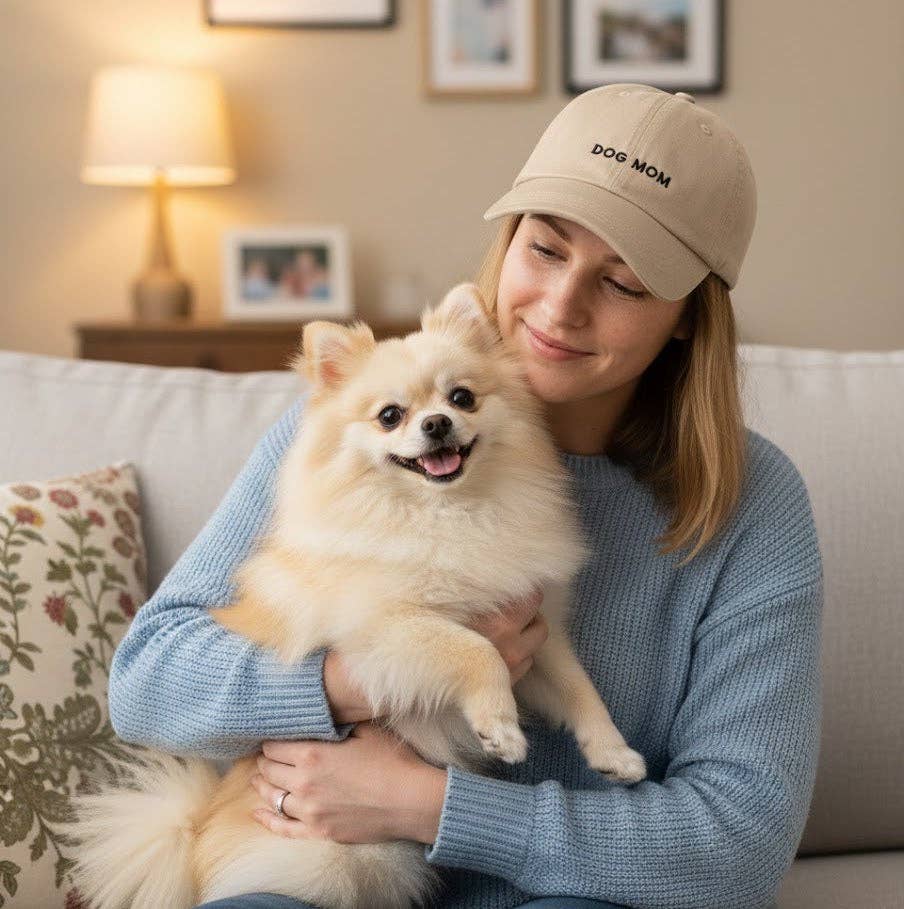 HATPHILE - Wholesale Baseball Cap - Women's - HatPhile Dog Mom Soft Baseball Cap – Adjustable Cotton Hat for Moms7