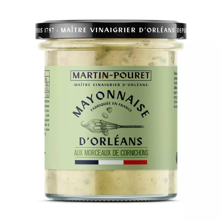 Mayonnaise à la moutarde d'Orléans aux Morceaux 170g pour la vente par Martin-Pouret