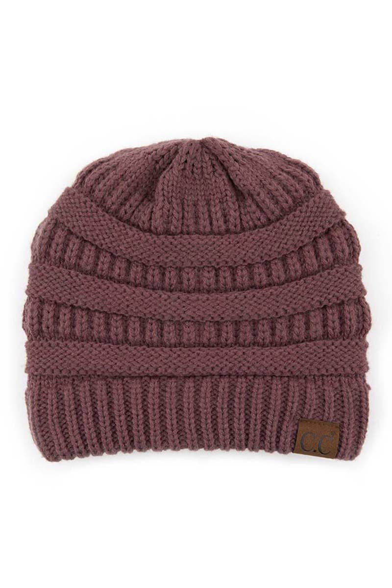 Oblige by G – Großhandel Beanie – Damen – Klassische Strickmütze mit C.C.-Etikett HAT-20A33