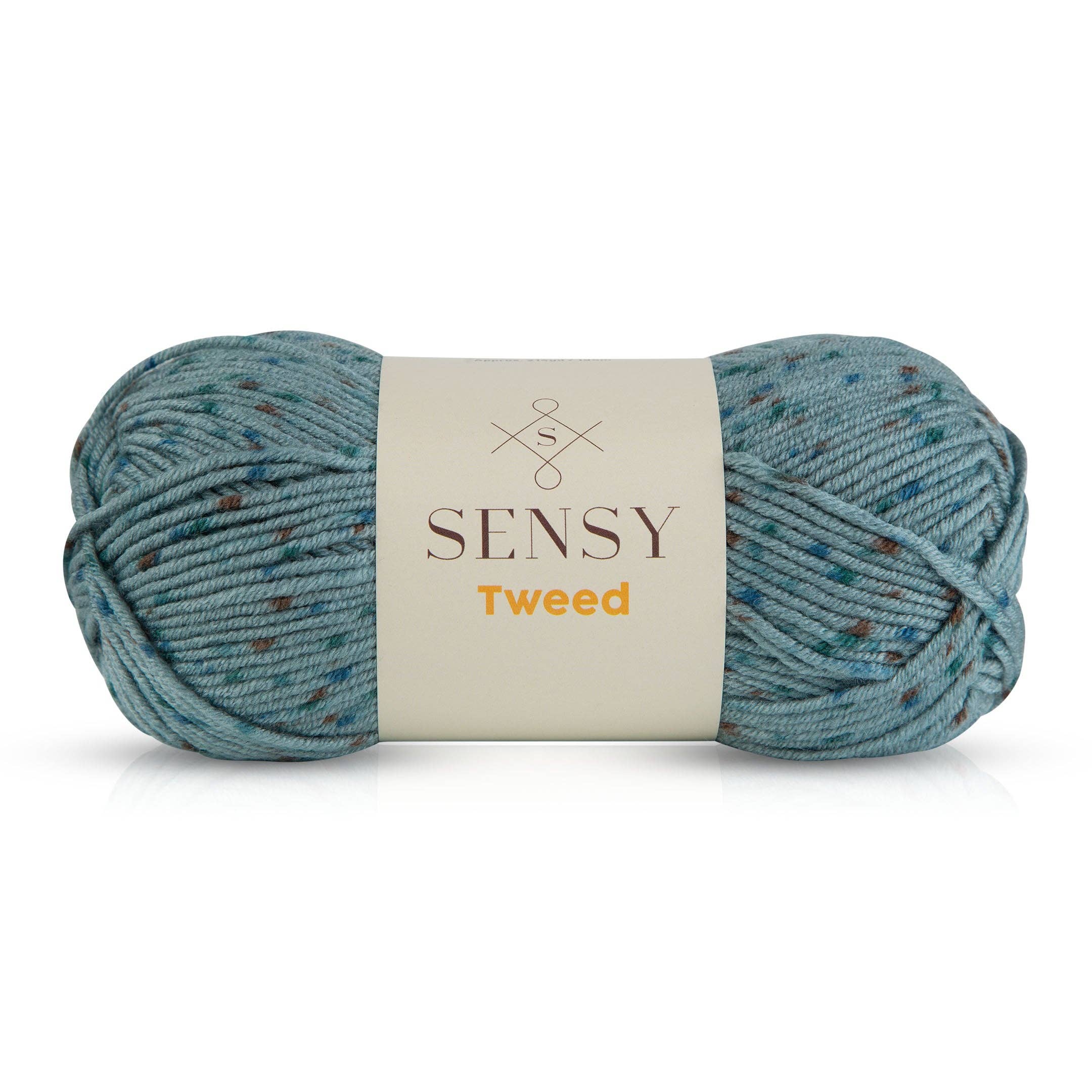 Sensy - Wholesale Yarn - Sensy Tweed Yarn, 3.5 oz, 214 Yards, Gauge 4 Medium10