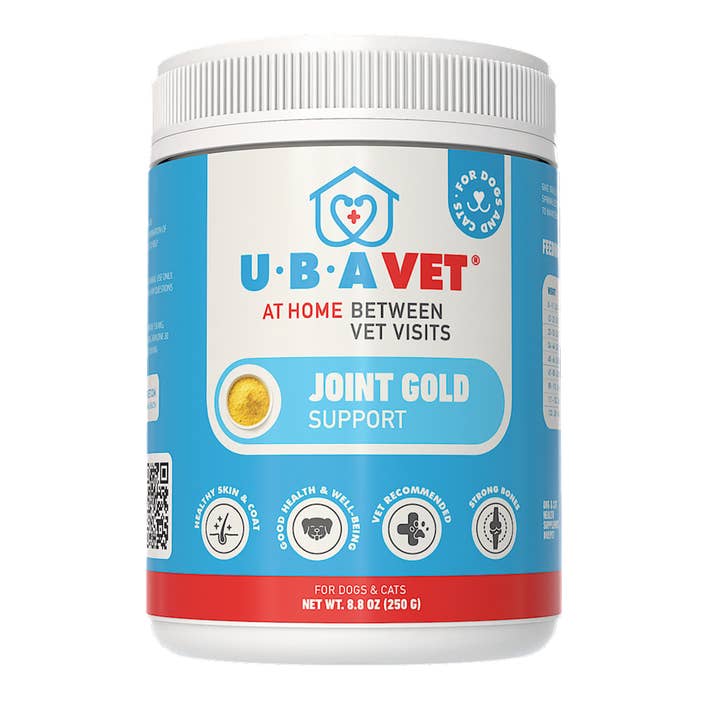 UBAVET Joint Gold Support Powder for Dogs & Cats (8.8 oz) and other Purchase Wholesale animal health product. Free Returns & Net 60 Terms on Faire trending on Faire.