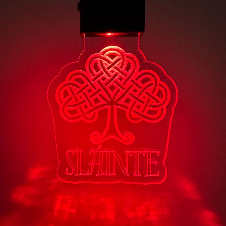 The 308 Collective - Wholesale Keychain – Unisex - Slainte Irish LED Keychain with Clip7