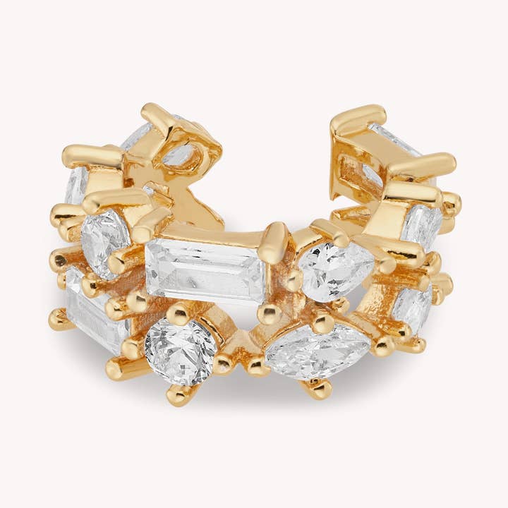 Axelle - brinco earcuff da Nébuleuse Bijoux por atacado de Nébuleuse Bijoux