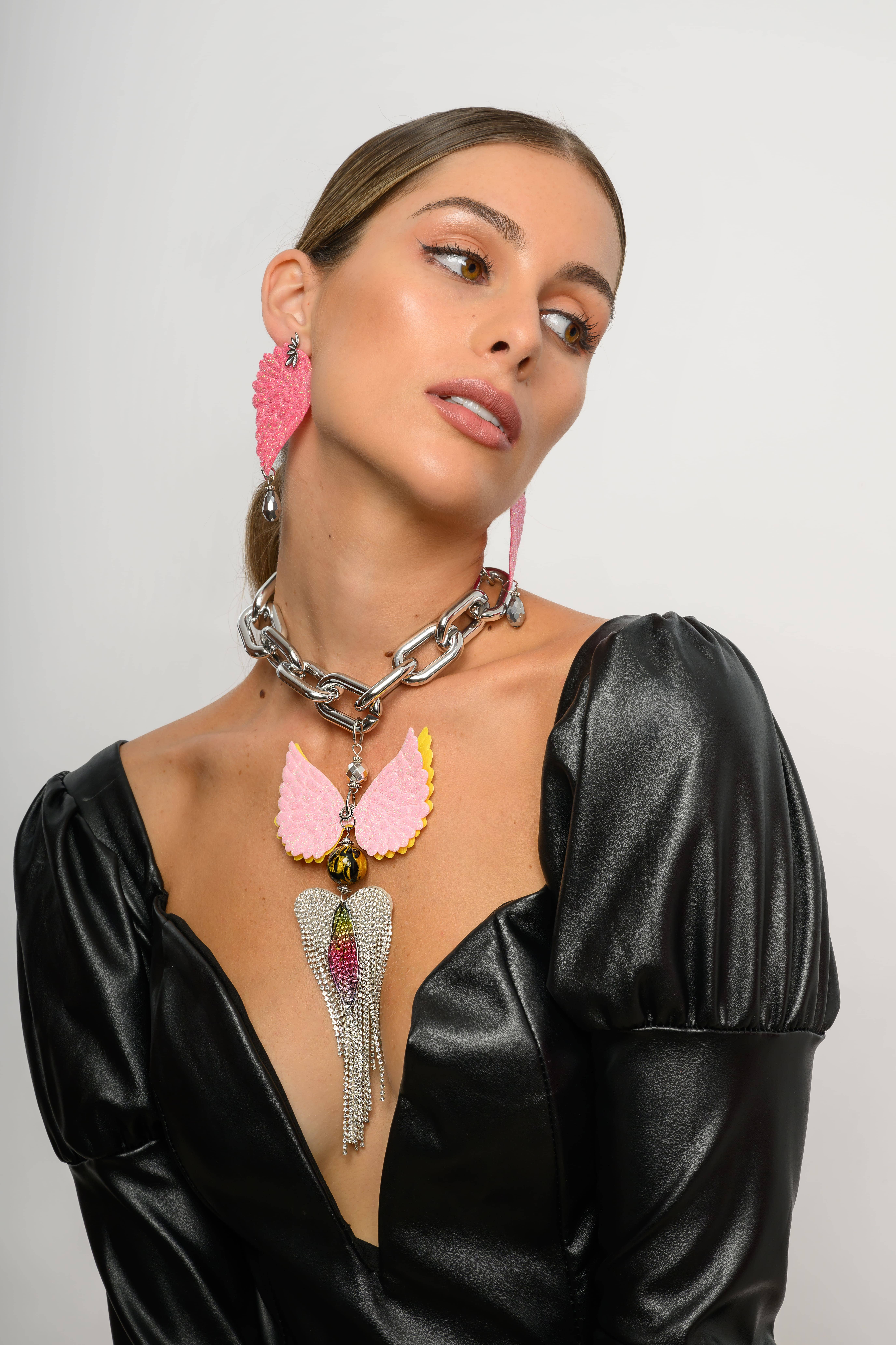 Roselinde - Wholesale Pendant/Charm Necklace - Blink4