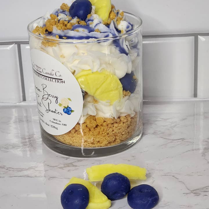 Triple C Candle Company - Wholesale Novelty Candle - Lemon Berry Twist Dessert Shooter4