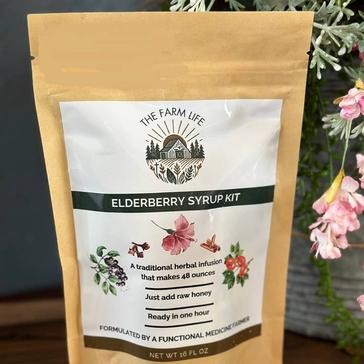 Top Ten - Elderberry Syrup Kit for wholesale by The Farm Life