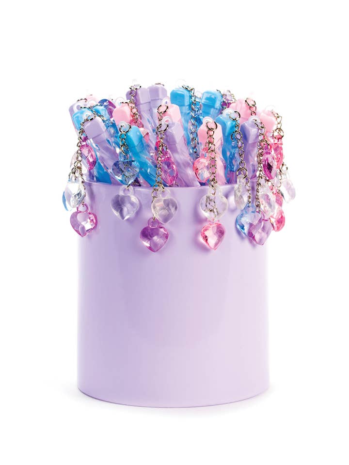 Item# 12998, 36 Glam Pens in Bright Neon colors. $1.50 each for wholesale by BBToo