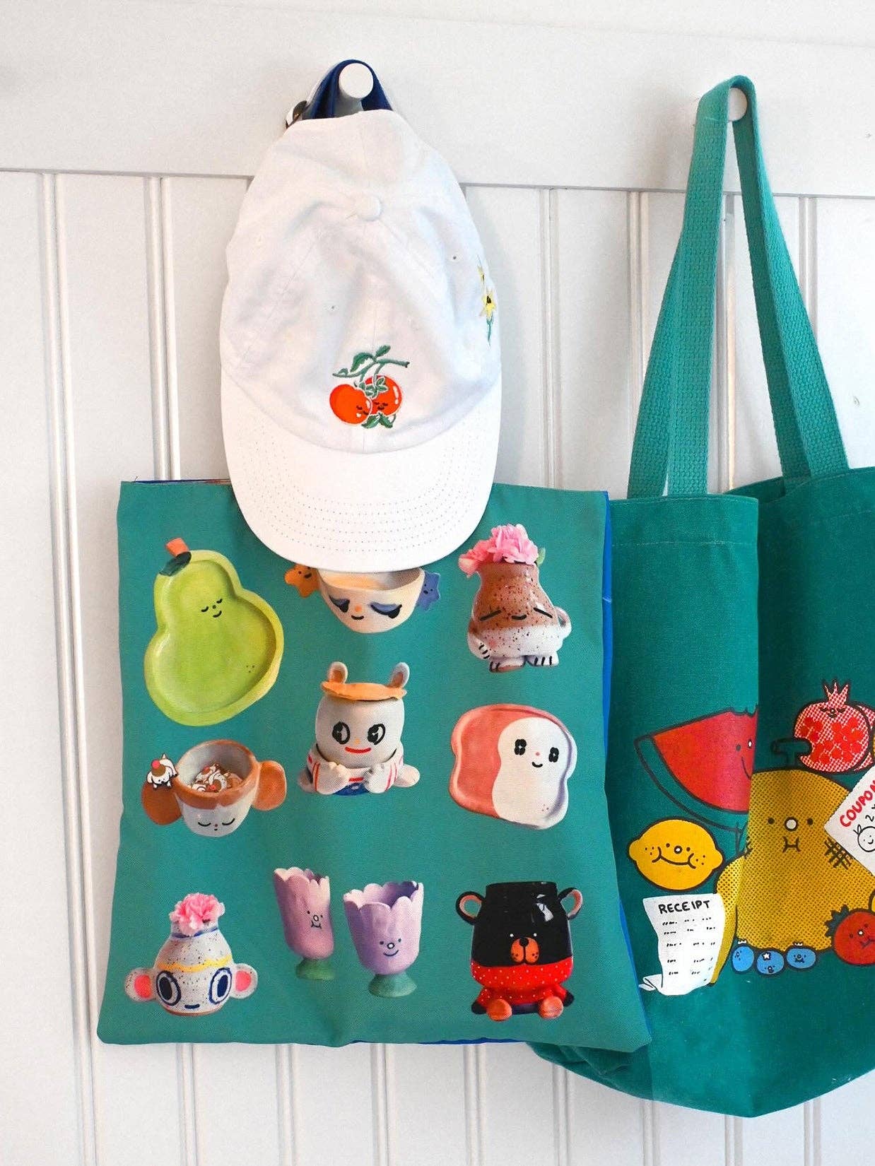 Natali Koromoto - Wholesale Tote Bag - Women's - "Ceramic Party" tote bag11