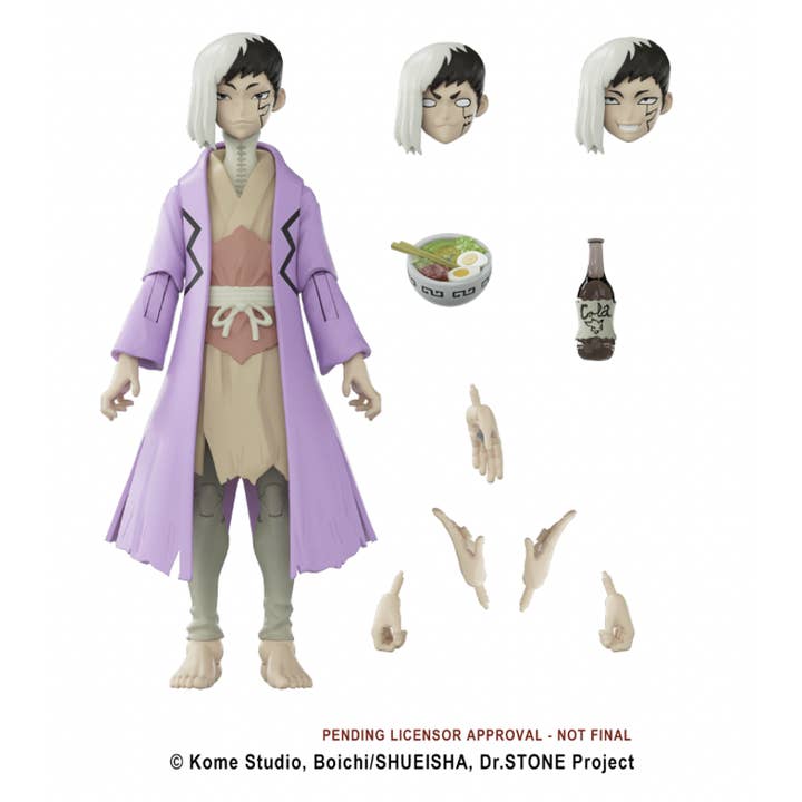 Boss Fight Studio Llc - Wholesale Figurine Toy - Kids - Dr. STONE - Gen Asagiri Action Figure
