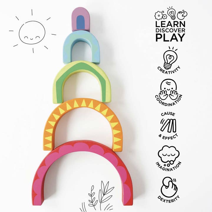 Le Toy Van, Inc. - Wholesale Wood Toy - Kids - Rainbow Tunnel Toy