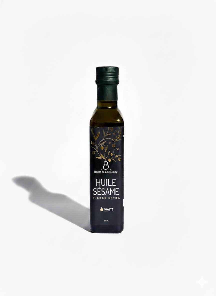 Baron & Chassaing - Wholesale Cooking Oil - Toasted Virgin Sesame Oil – 250 ml