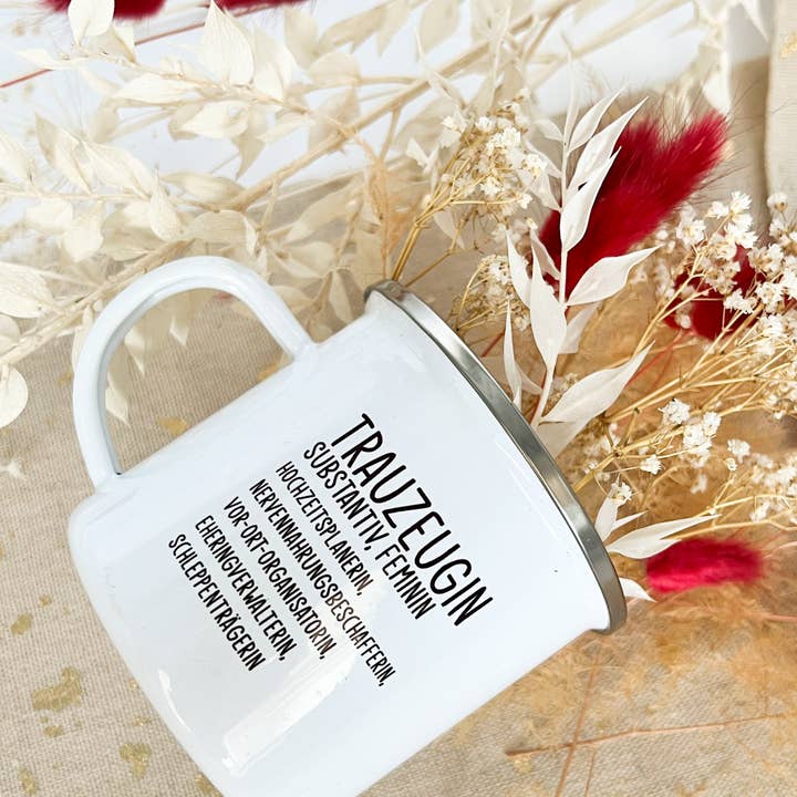 shopandmarry - Wholesale Coffee Mug - Maid of Honor enamel mug3