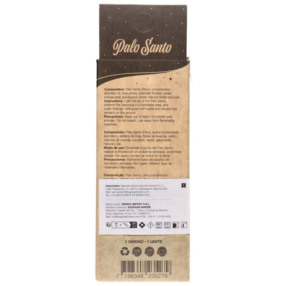 Vives de la Cortada S.L – Großhandel Räucherwerk – Sahumito Palo Santo - Heilige Mutter2