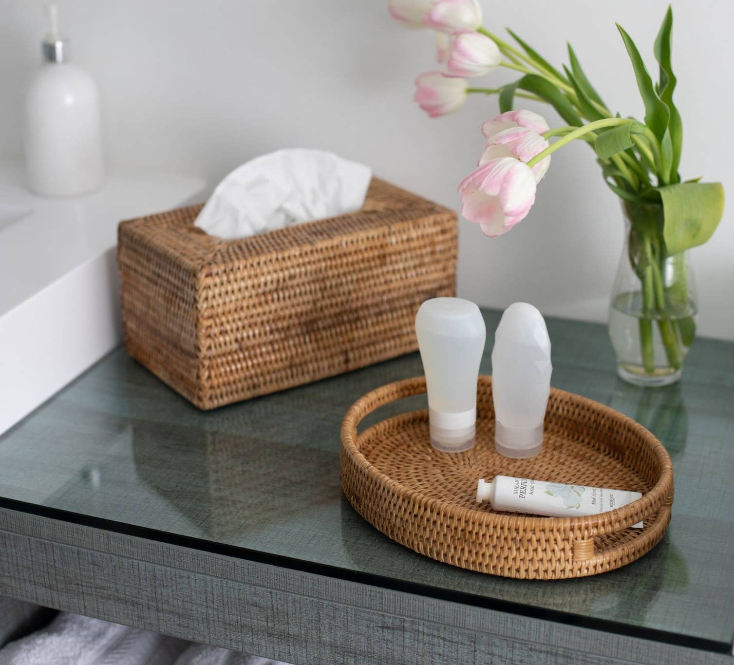 Artifacts Trading Company – Engroshandel Pyntebakke – Rattan oval toiletbakke4