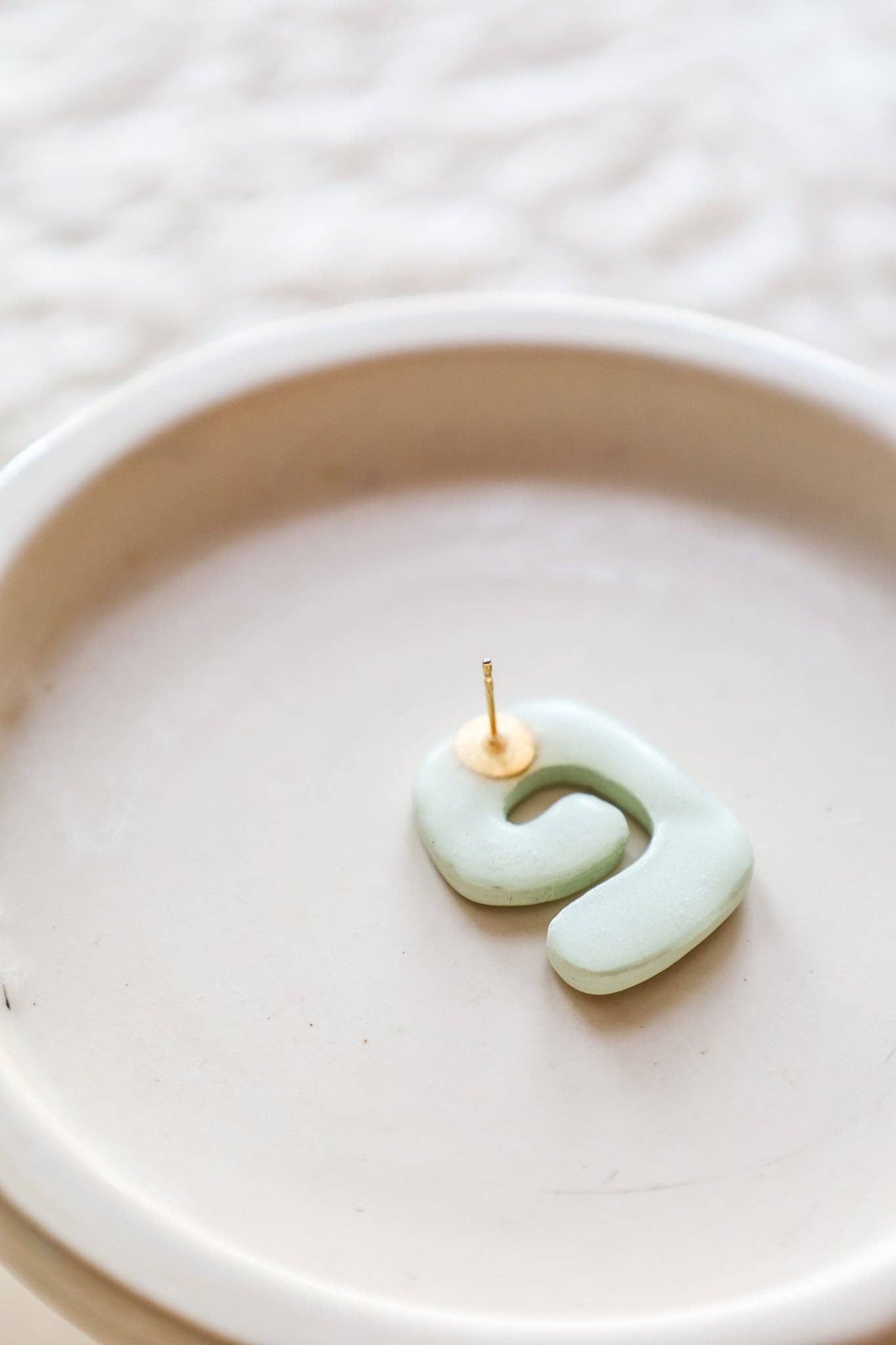 Rainbow's Clay - Wholesale Stud/Post Earrings - Swirl Studs1