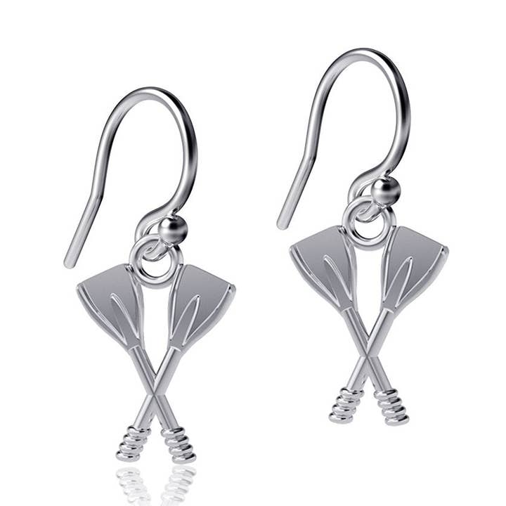 Crew Rowing Dangle Earrings for wholesale by Dayna Designs