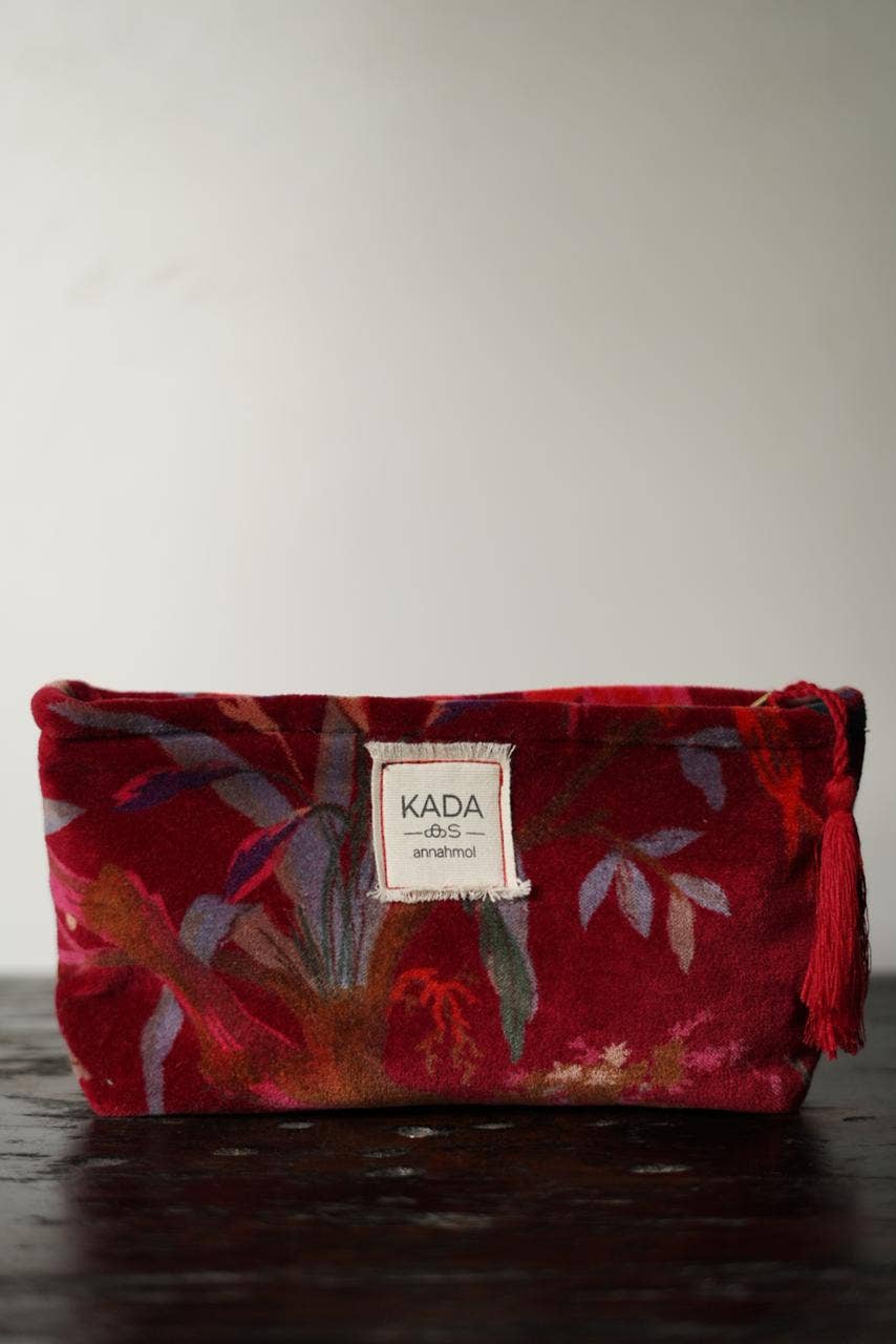 Annahmol - Wholesale Makeup/Cosmetic Bag - Velvet Makeup Pouch: Assorted Prints4