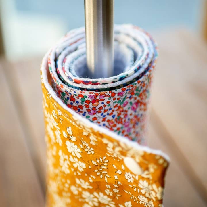 Trinquette Atelier - Wholesale Dishcloth - Washable and reusable paper towel roll - 5 sheets