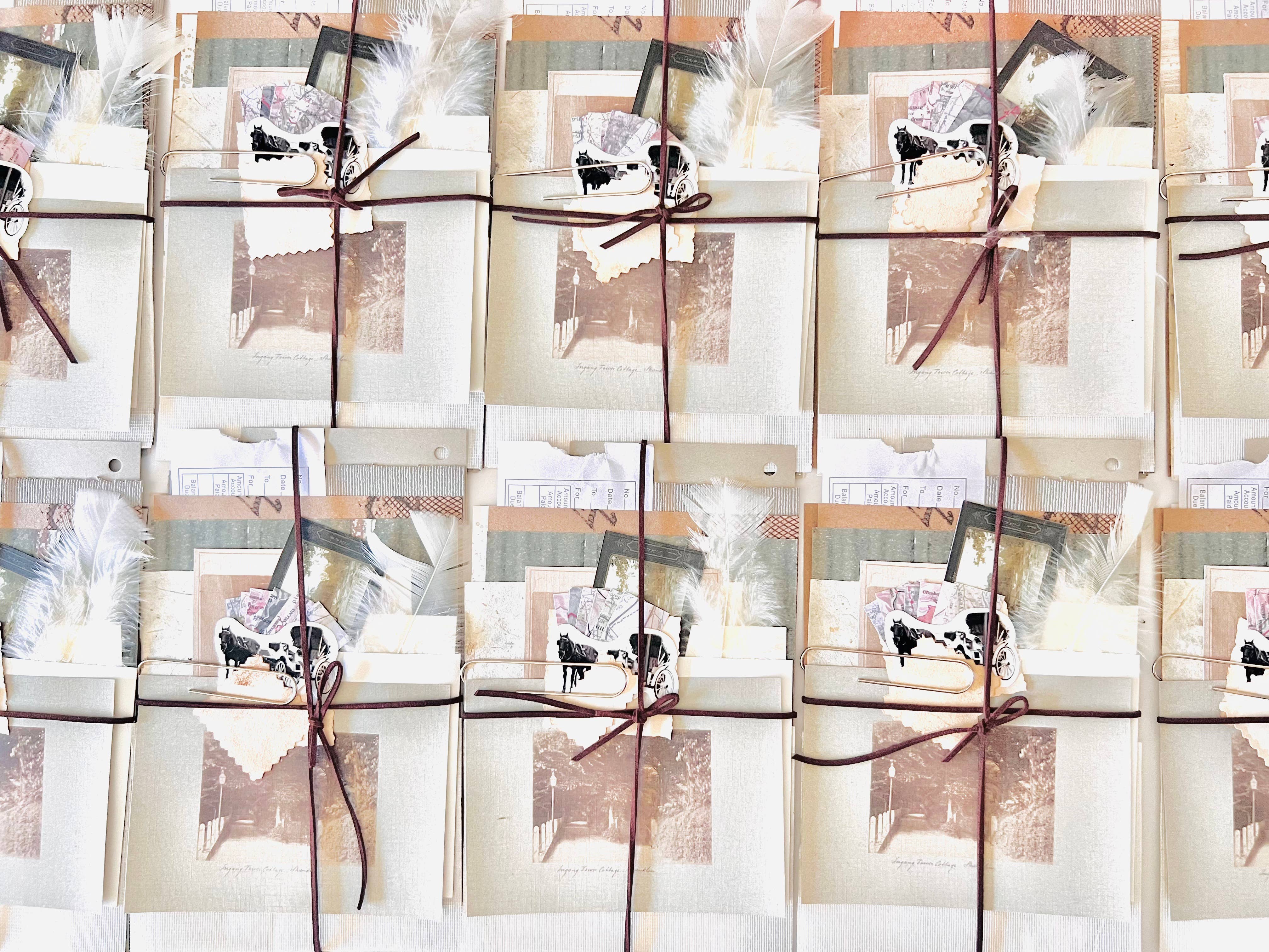 HELLO ARTIST DIY - Wholesale DIY Craft Kit - Vintage Scrapbooking Kit No.415