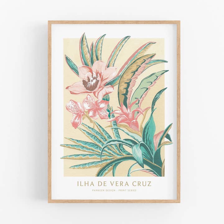 ILHA DE VERA CRUZ - ART PRINT for wholesale by Pankeen